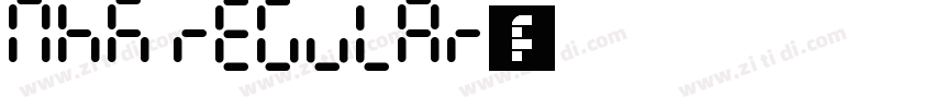 NHK Regular字体字体转换